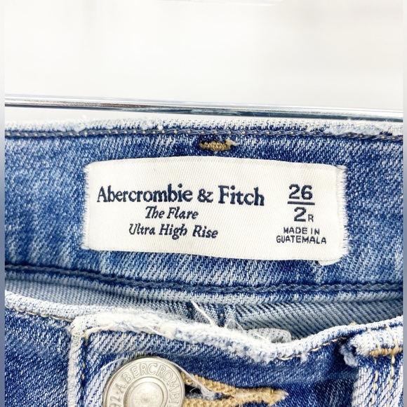Abercrombie & Fitch The Flare Ultra High Rise Sz 26/2 - Picture 8 of 8